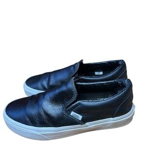 Vans OTW Classic Perforated Leather Slip-on Sneakers Wmn's sze 9